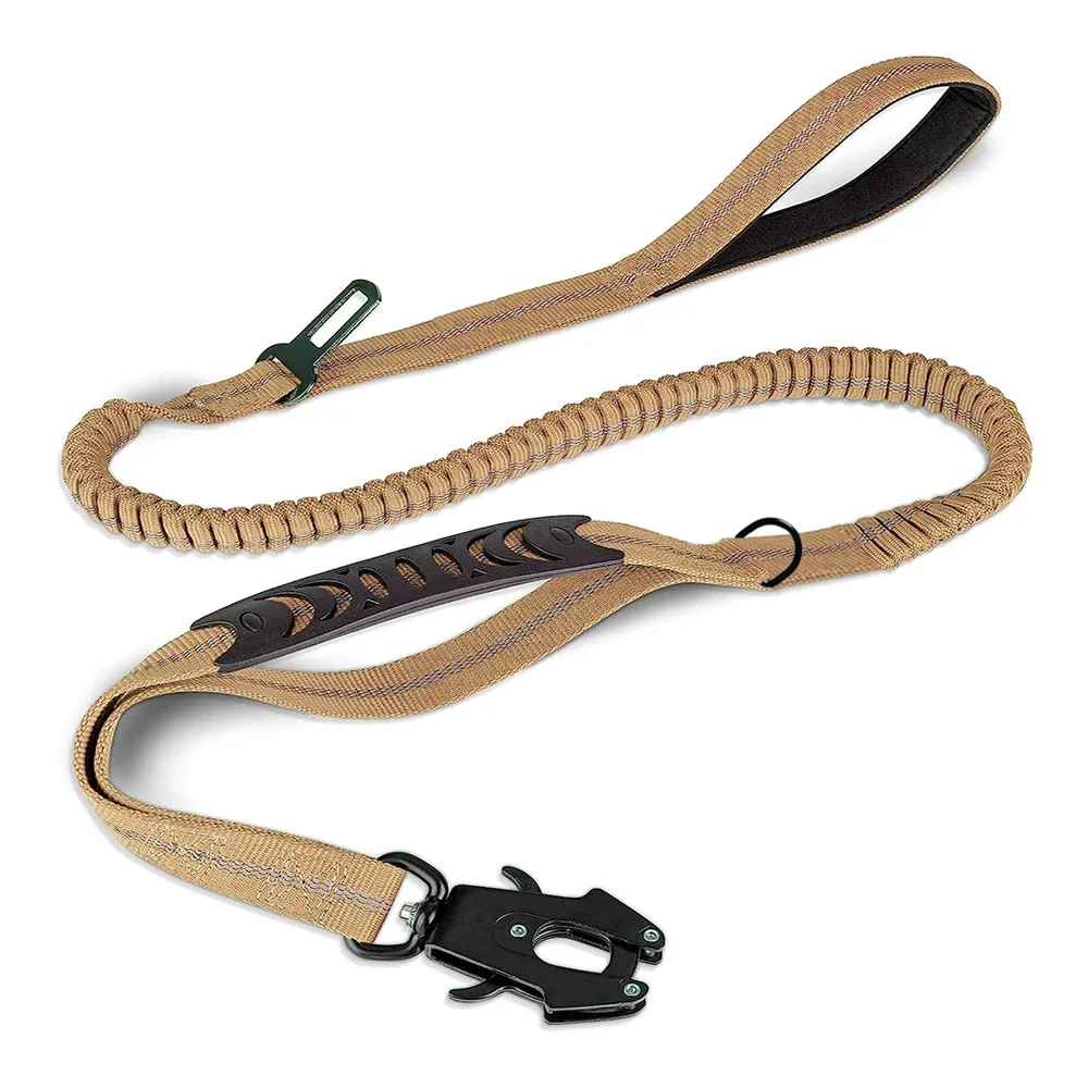 Laisse chien couleur beige