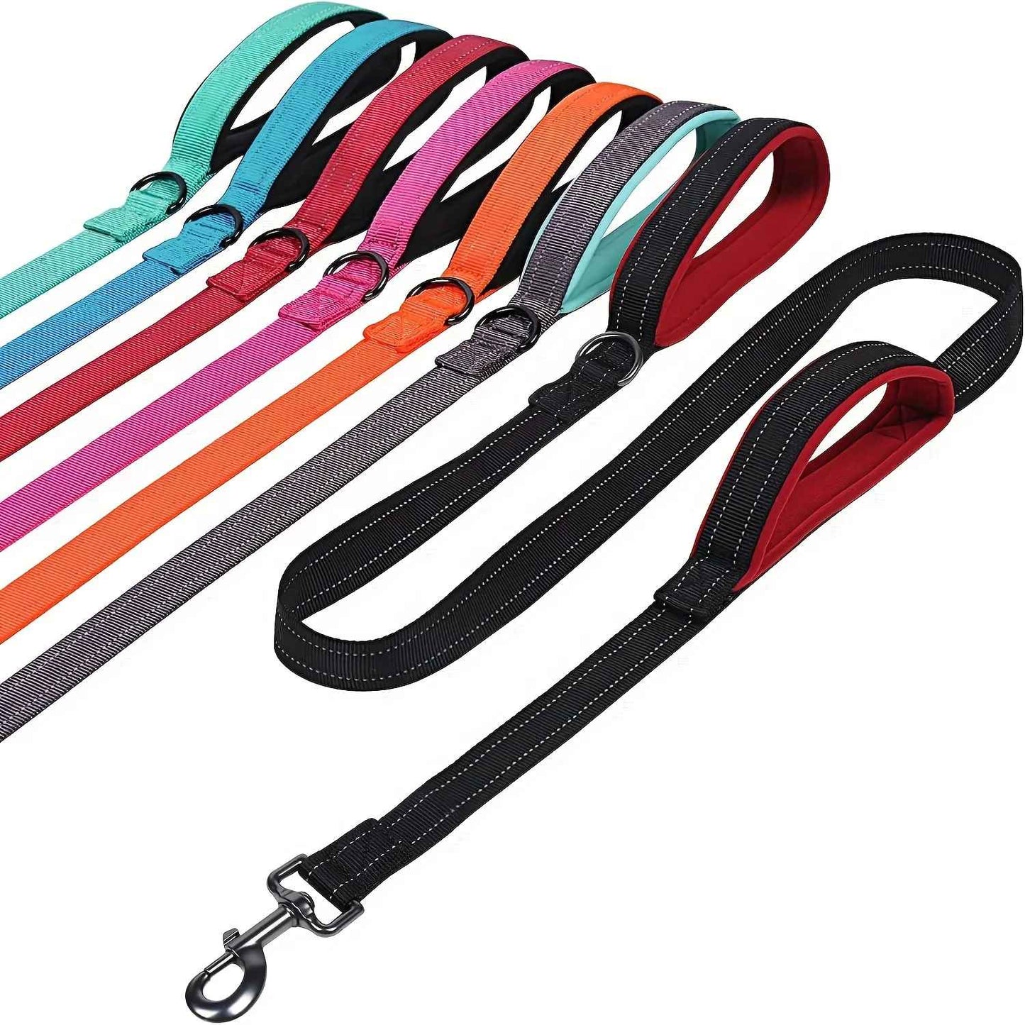 Laisse pour chien multicolores