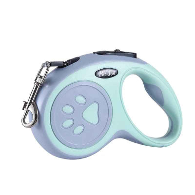 Laisse pour chien retractable vert