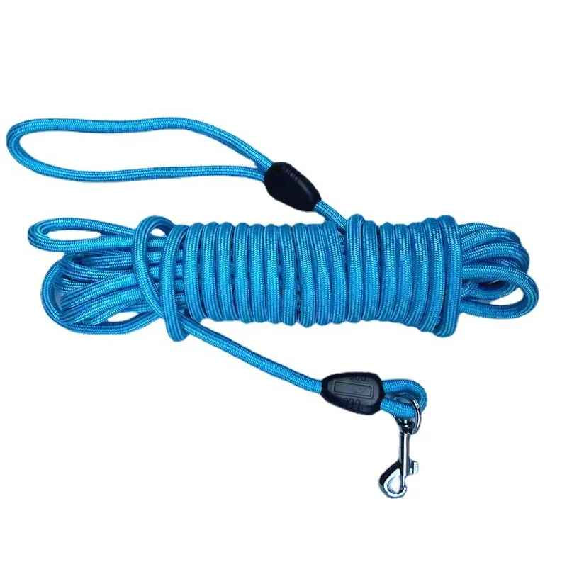 Longe pour chien couleur bleu