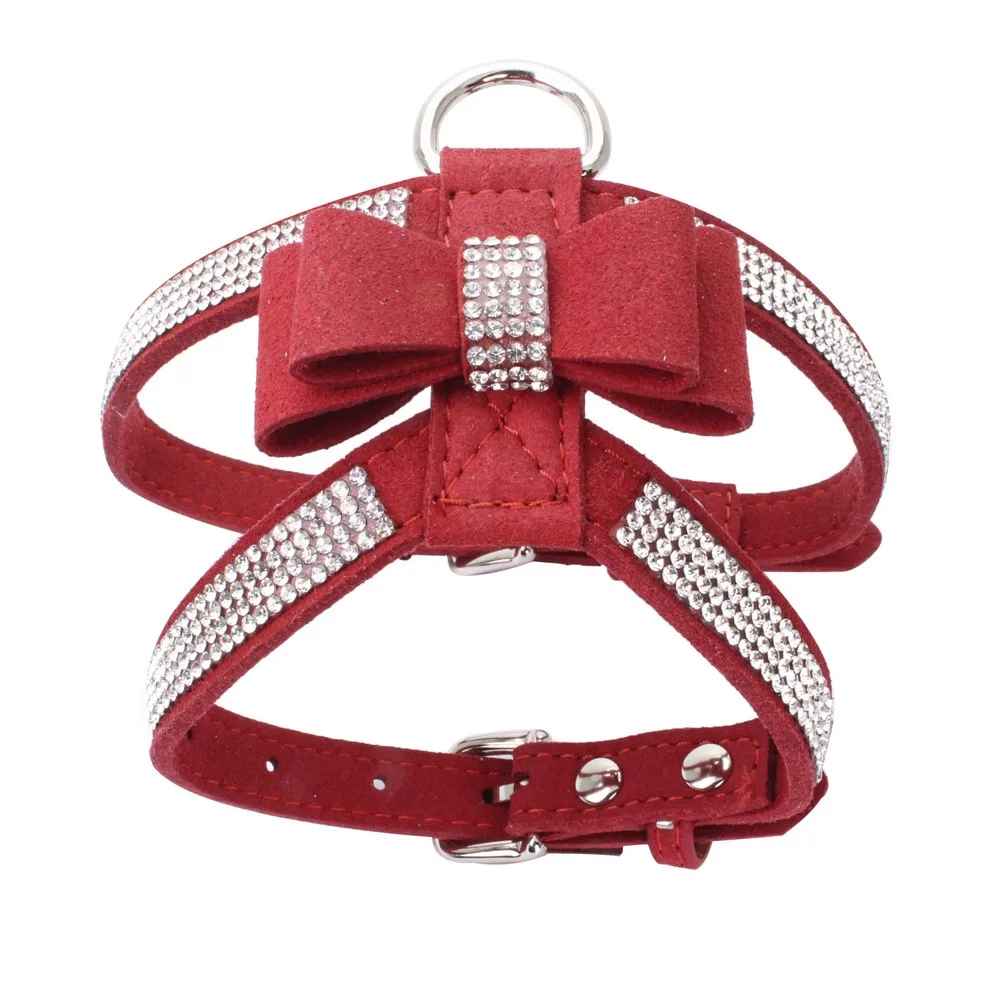 harnais pour chien cuty rouge