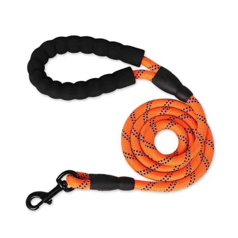 Laisse chien orange