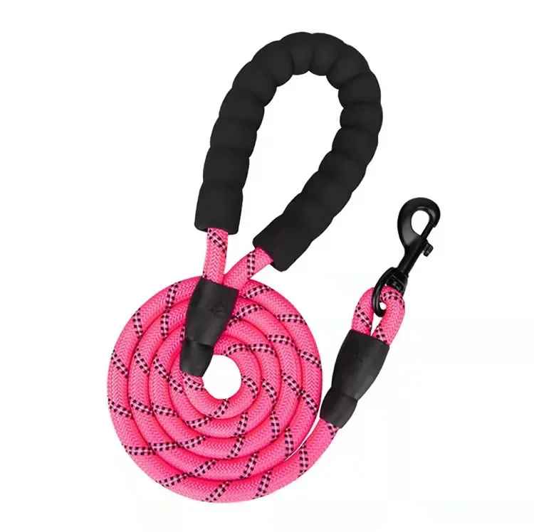 Laisse chien rose