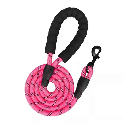 Laisse chien rose