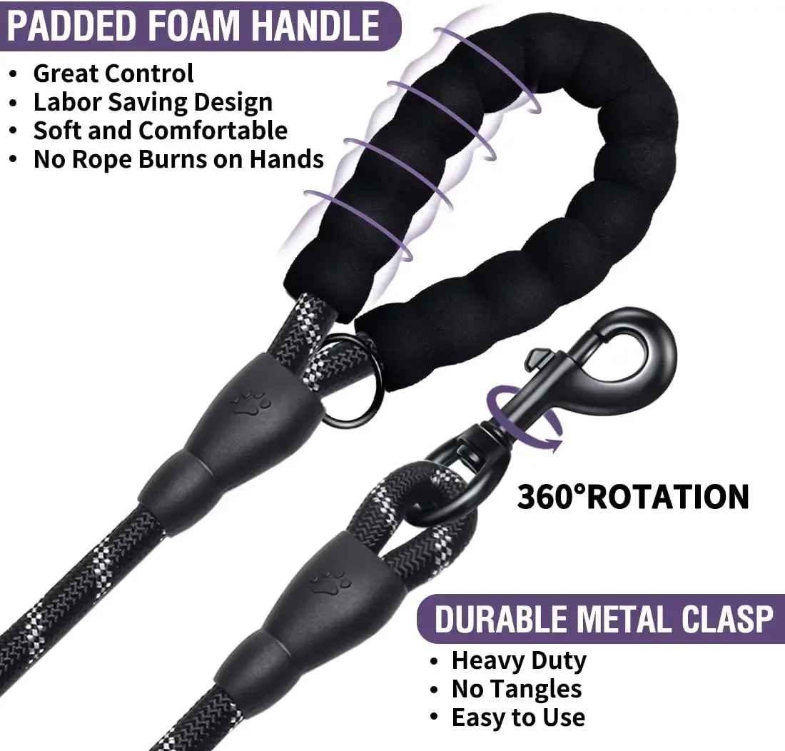 Laisse chien solide pratique confort
