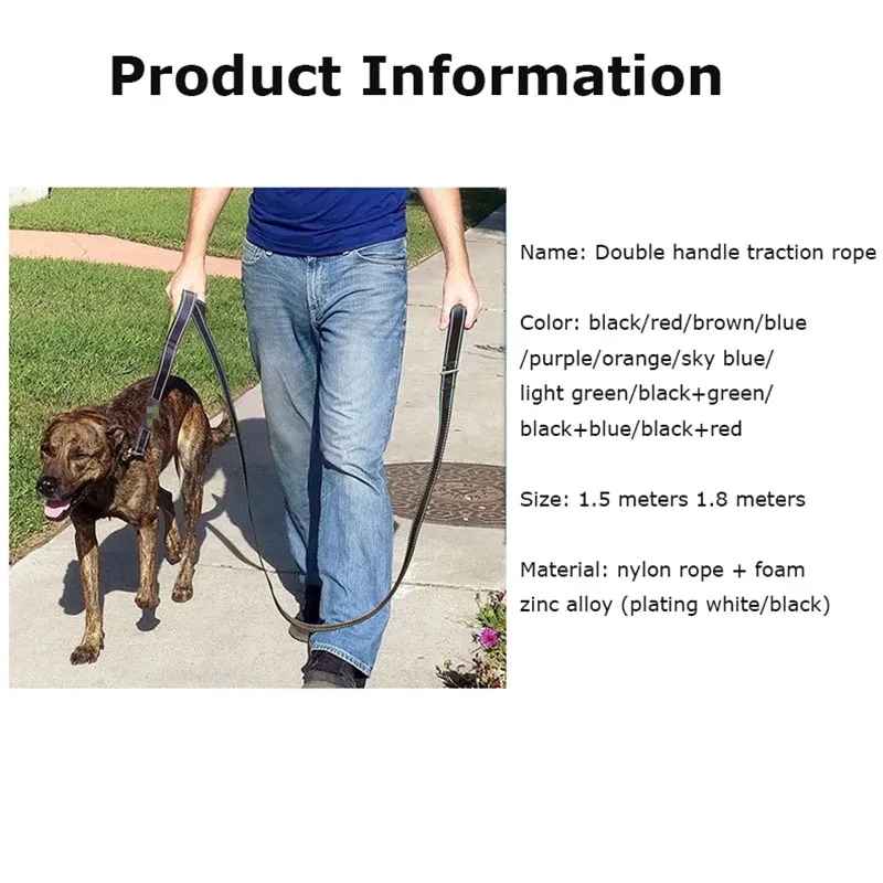 Laisse pour chien information du produit