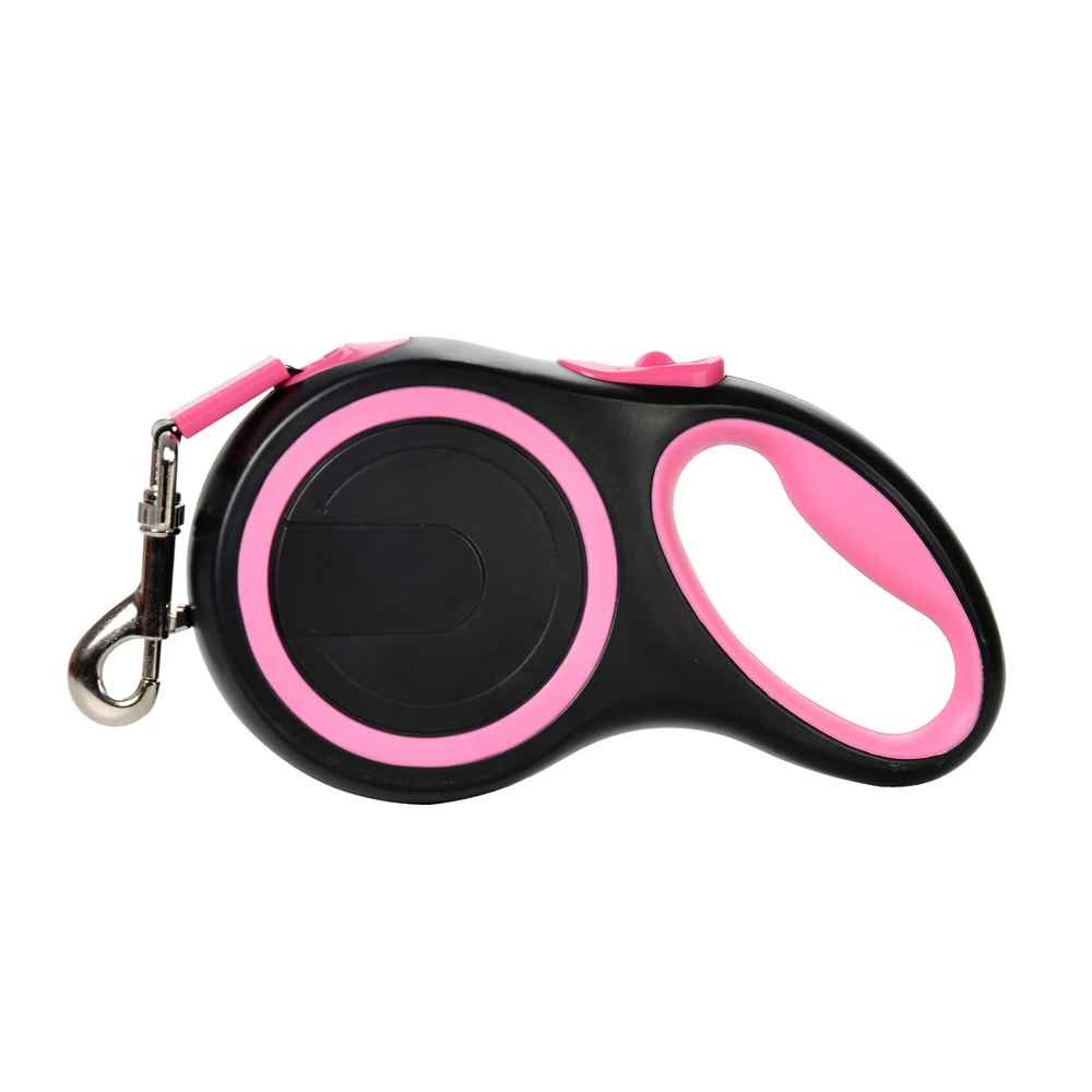 Laisse pour chien rose