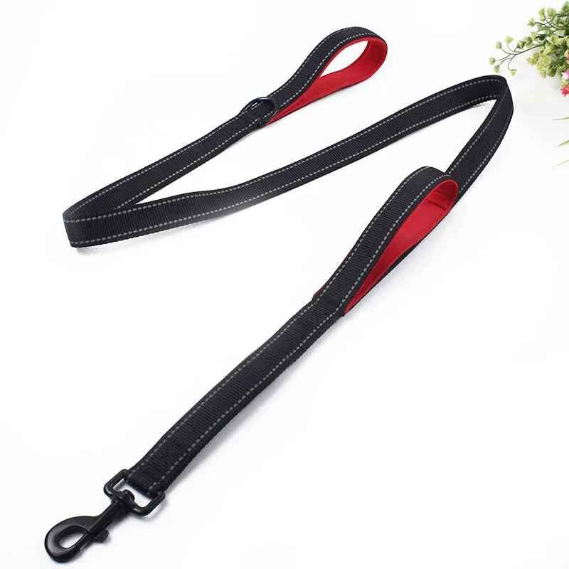 Laisse pour chien rouge