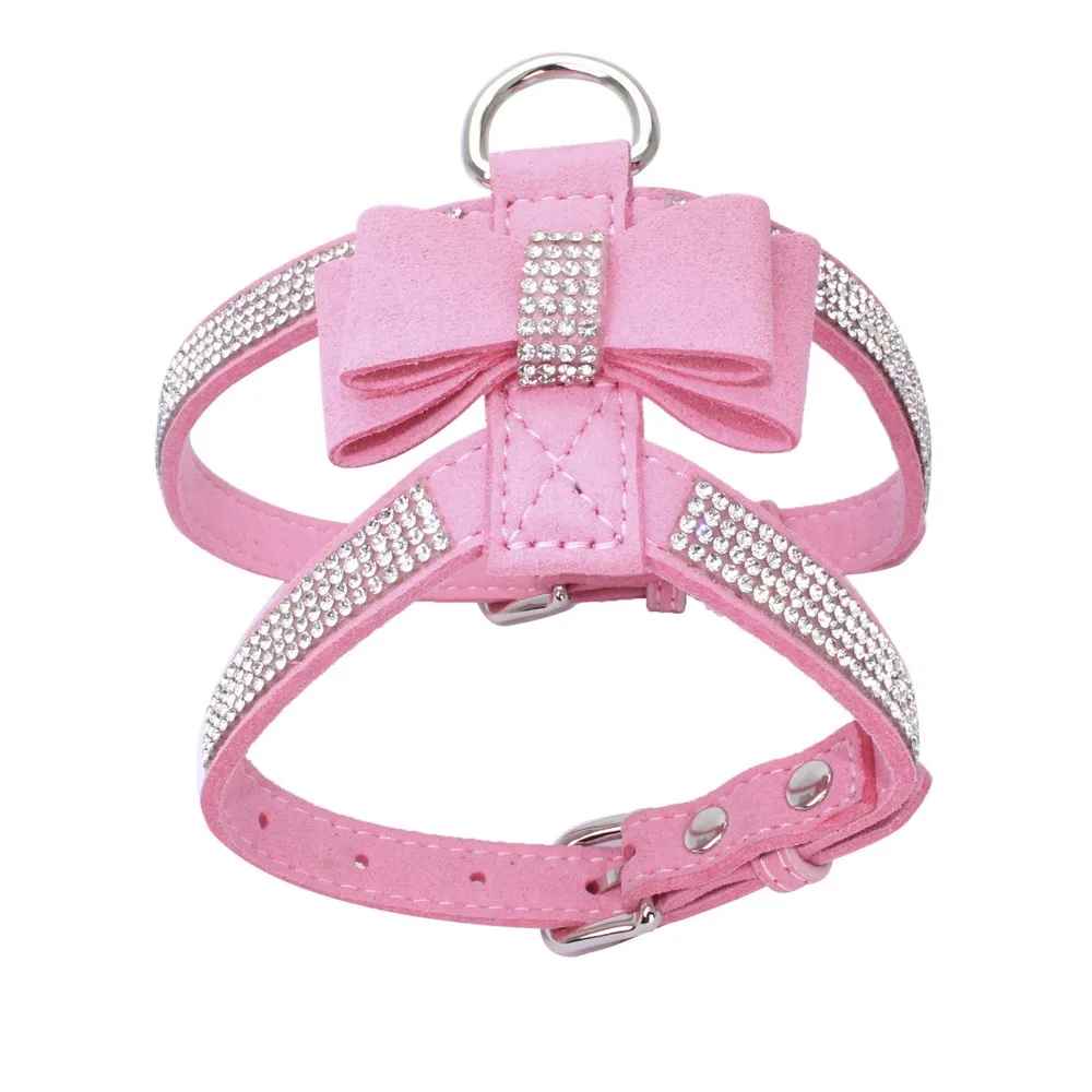 harnais pour chien cuty rose