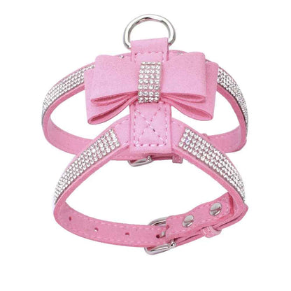 harnais pour chien cuty rose