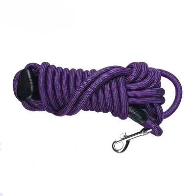 laisse longe pour chien couleur violet