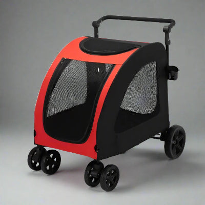poussette pour chien rouge S7e93b049d74347d8b9e2981d3898fb86V_0f15d100-1e4a-41ac-abcb-1d4769fb3eee